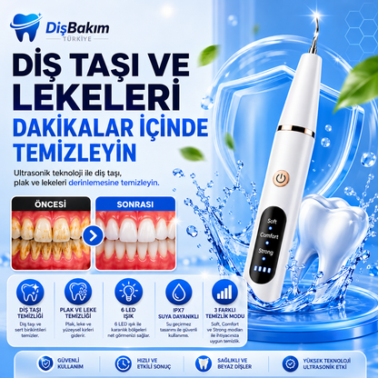 Akıllı Ultrasonik Diş Taşı Temizleme Cihazı