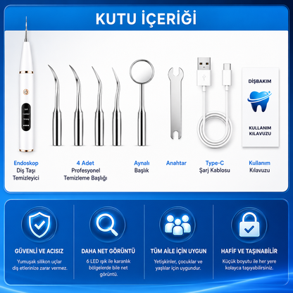 Akıllı Ultrasonik Diş Taşı Temizleme Cihazı