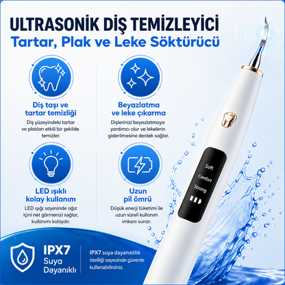 Akıllı Ultrasonik Diş Taşı Temizleme Cihazı