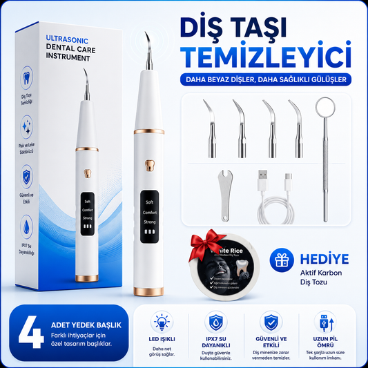Akıllı Ultrasonik Diş Taşı Temizleme Cihazı